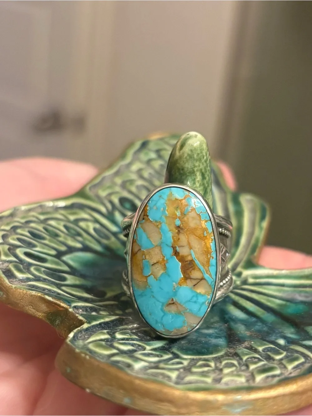 Moon Pilgrim Bohemian Pilgrim Turquoise and sterling Silver Ring
